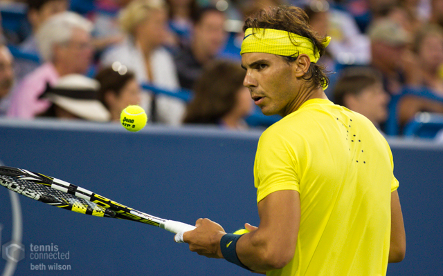 Nadal at the French Open.