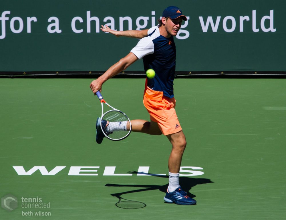 Wawrinka, Thiem and Goffin reach BNP Paribas Open Fourth Round
