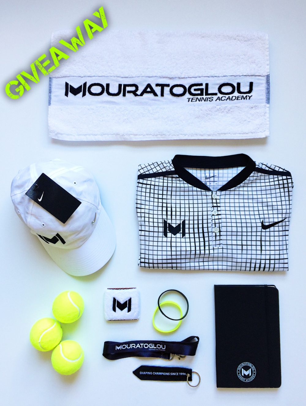 CONTEST GIVEAWAY: Win a Mouratoglou Tennis Academy Prize Pack