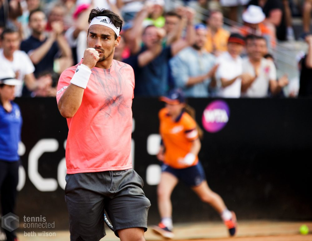 Fognini Upsets Murray at Italian Open; Djokovic, Cilic and Goffin Advance