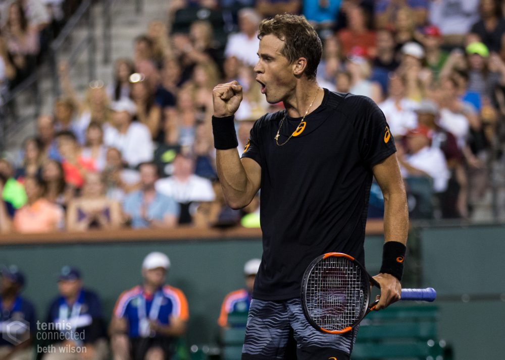 Pospisil Advances in Eastbourne; Baghdatis moves on in Antalya