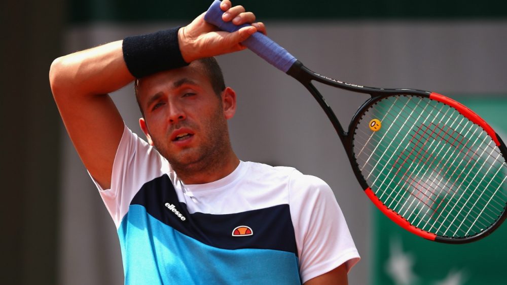 Tennis Elbow: Et tu, Dan Evans?
