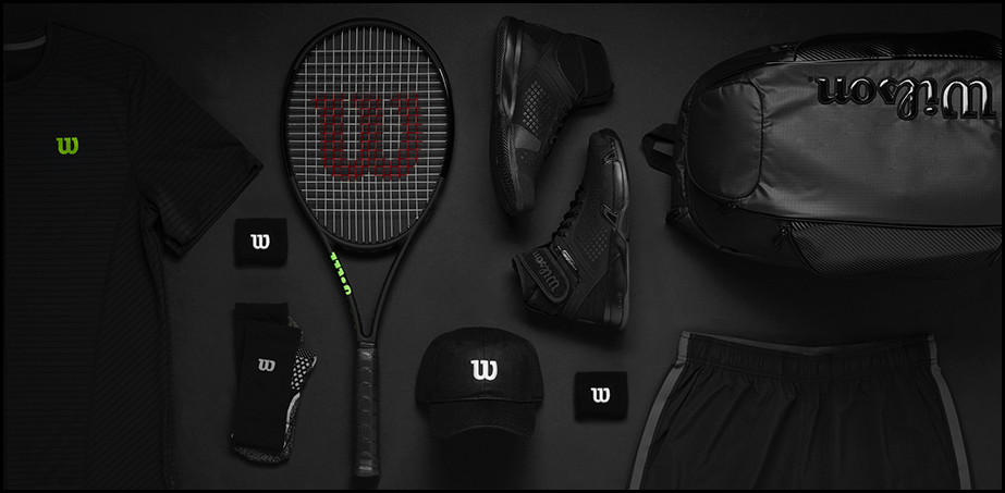 Wilson Sporting Goods Broadens its “Black Edition” Tennis Collection with New Offerings