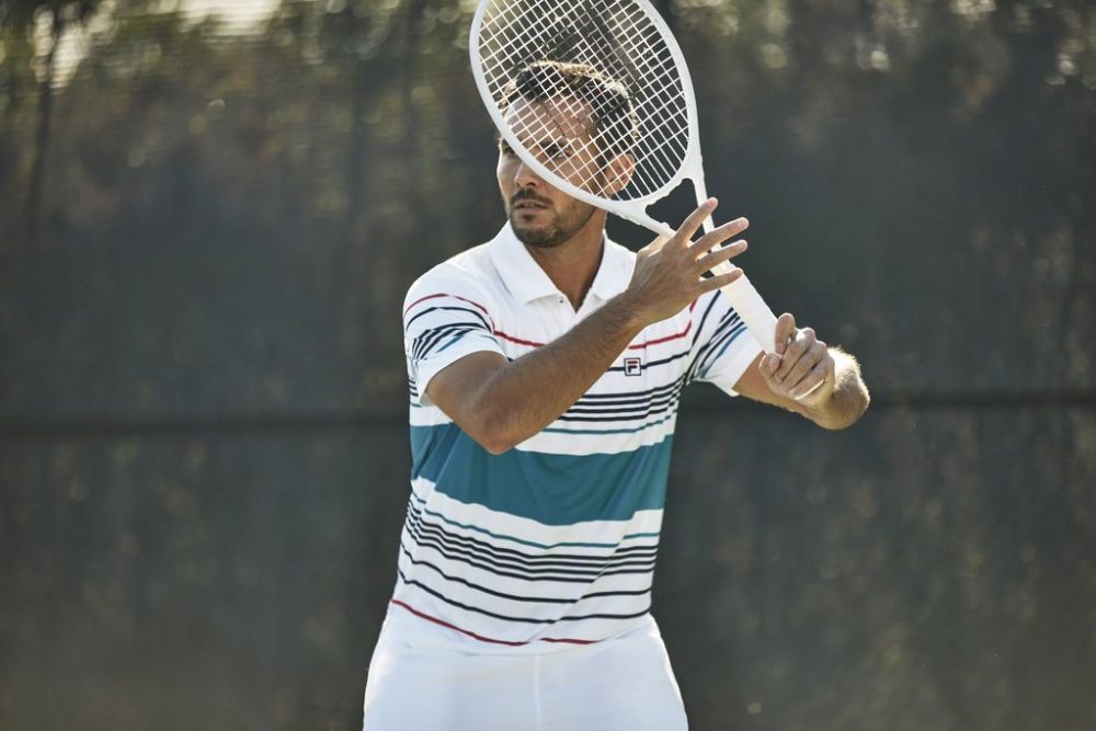 FILA Introduces Women’s Windowpane Collection + Launches Men’s Heritage Tennis Collection