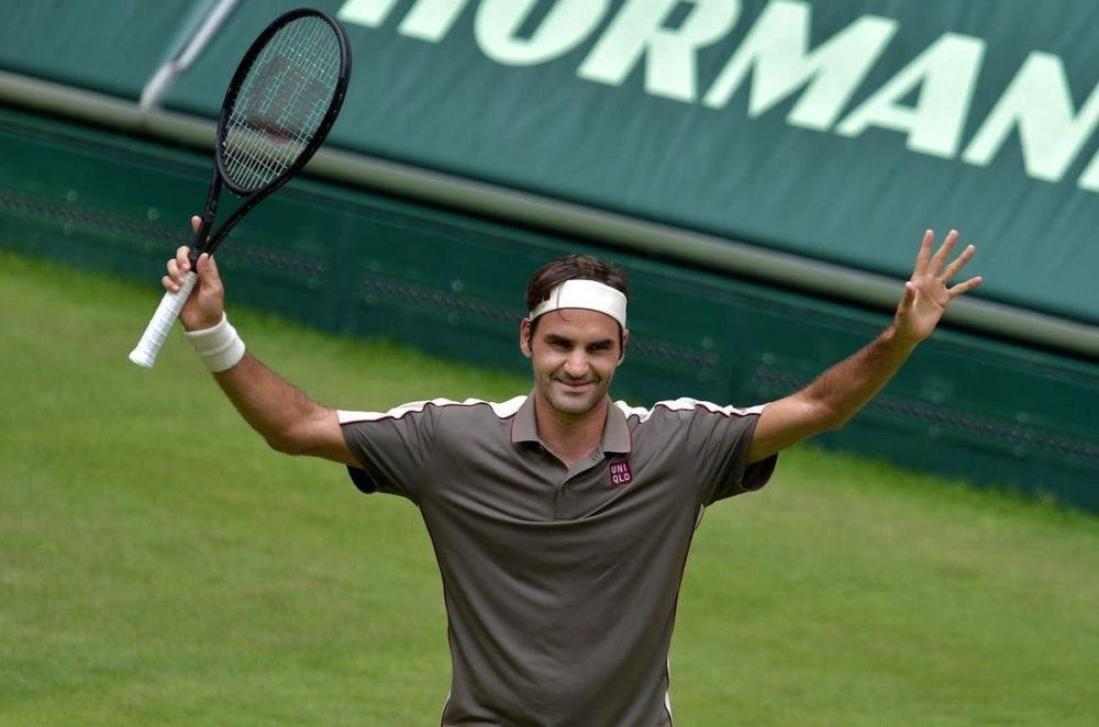 Federer Wins 10 Halle Title; Lopez Claims Queen’s Club Crown