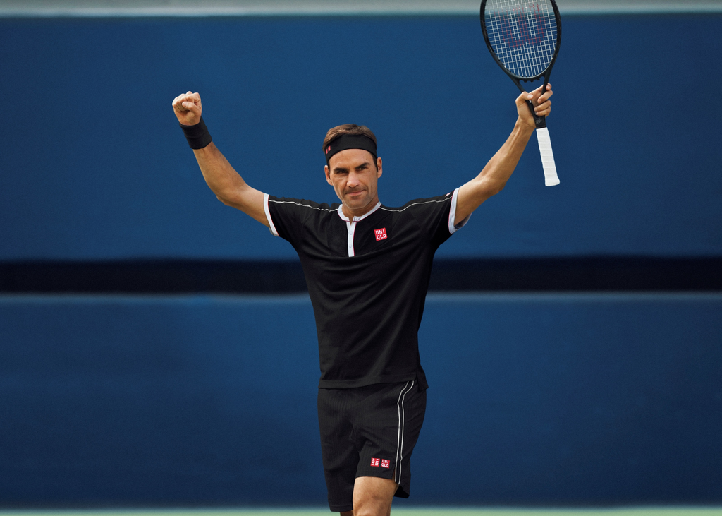 UNIQLO Launches New Game Wear US Open Collections for Roger Federer and Kei Nishikori