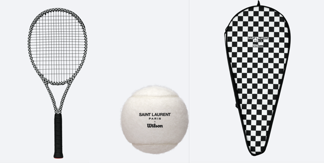 Wilson and Saint Laurent Unveil Tennis Collaboration