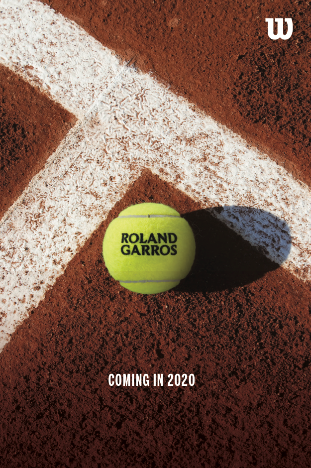 French Tennis Federation (FFT) selects Wilson Sporting Goods as the Official Ball and Official Stringing Partner of Roland-Garros