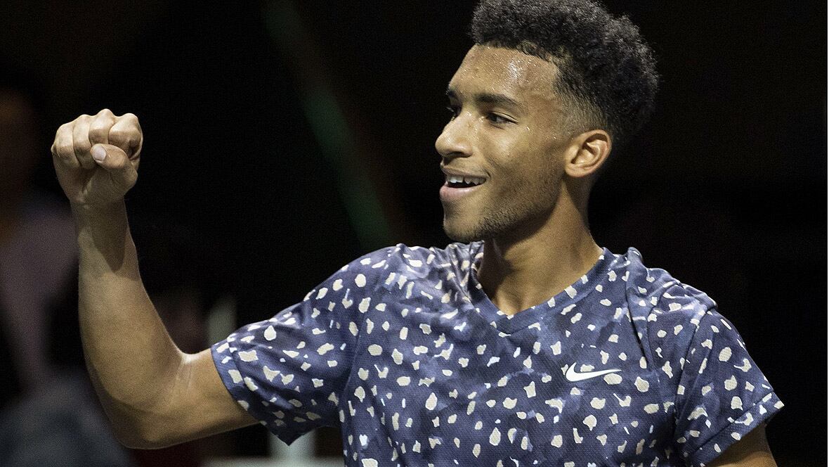 Felix Auger-Aliassime Starts his Ascent to the World’s Elite