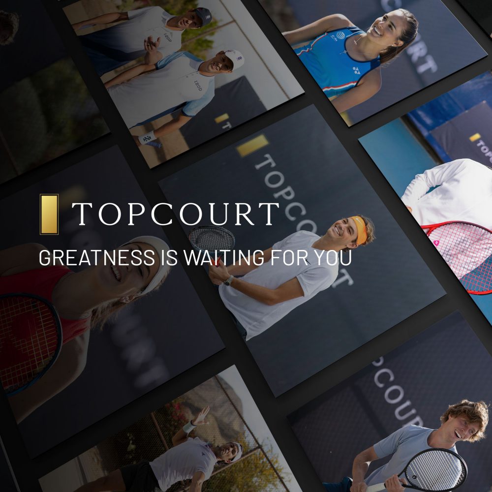 Train like a Pro Tennis Player with TopCourt