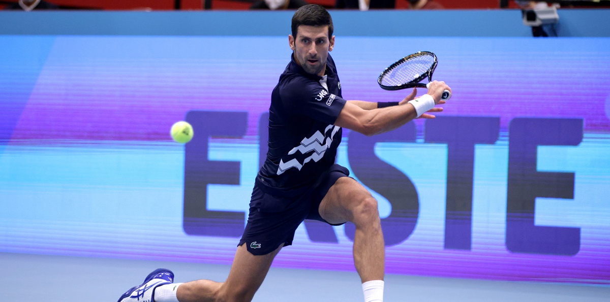 Djokovic Advances to Vienna Second Round; Sandgren Ousted in Nur-Sultan