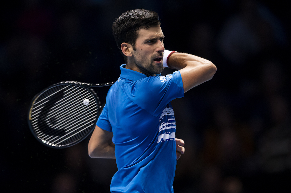 Djokovic, Medvedev Win ATP Finals Round Robin Openers