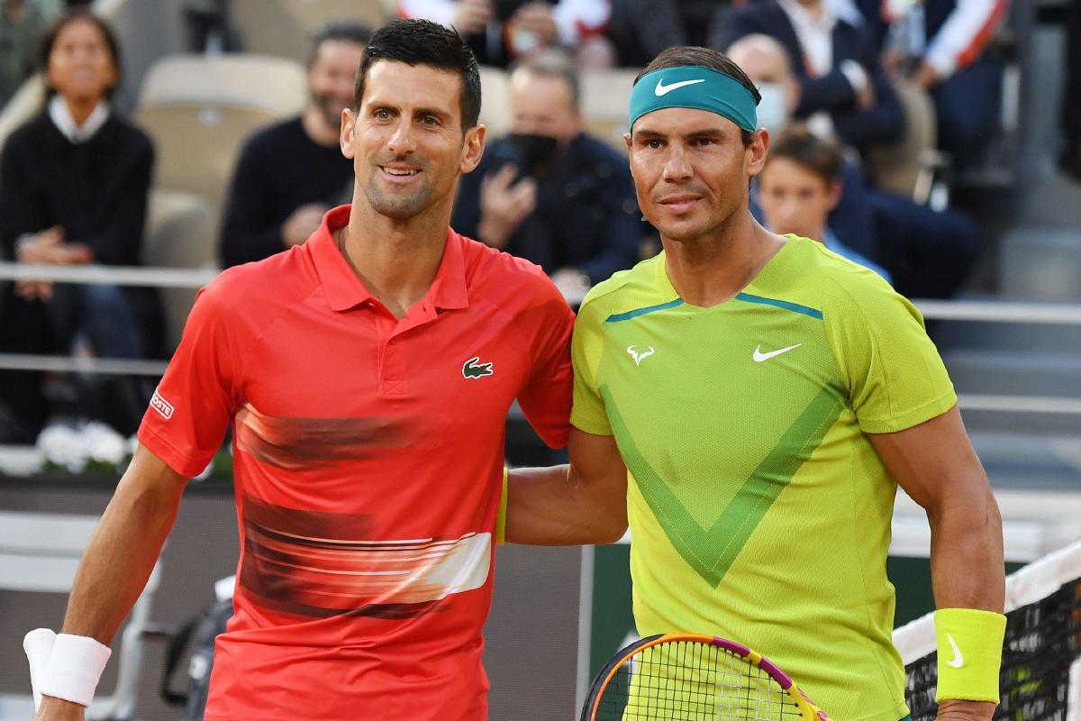 Djokovic and Nadal