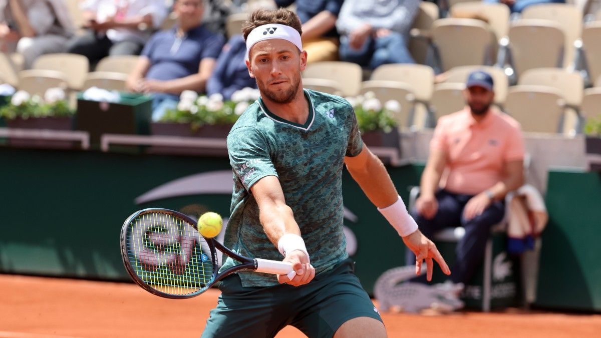 Casper Ruud is ready for another week of clay-court tennis.