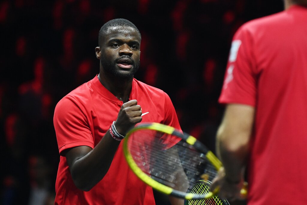 Tiafoe Defeats Tsitsipas; Wins Laver Cup for Team World