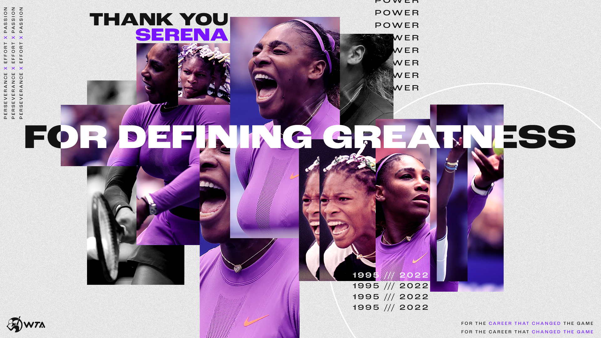 WTA Honors Inspirational Career of Serena Williams