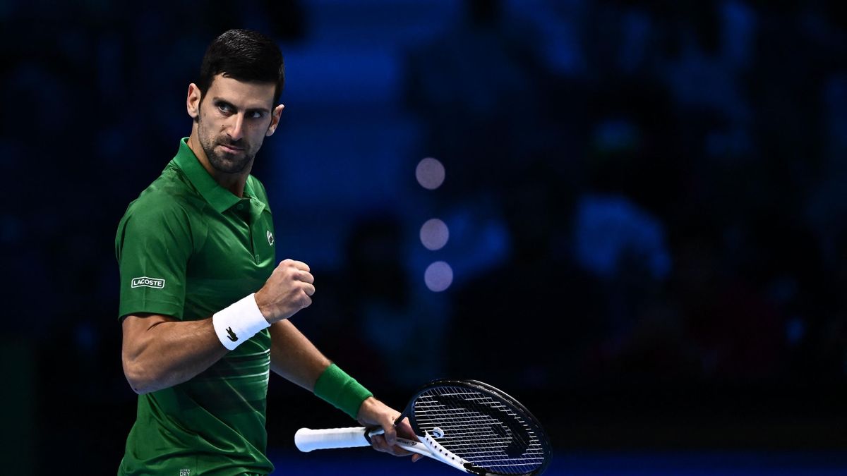 Djokovic, Rublev Win Round Robin Matches at ATP Finals