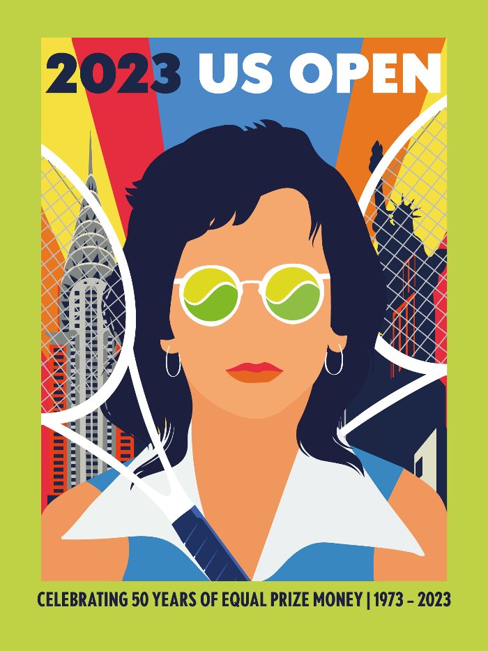 2023 US Open to Celebrate the 50th Anniversary of Equal Prize Money