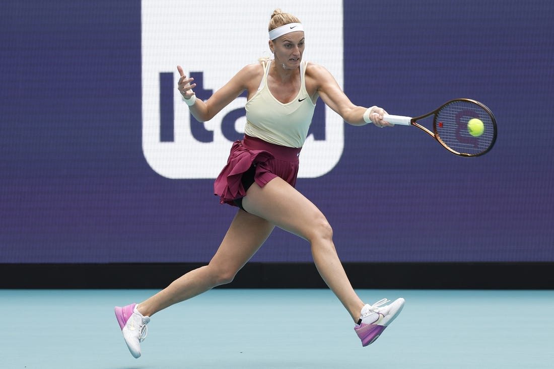 Kvitova Wins Miami Open Title Over Rybakina