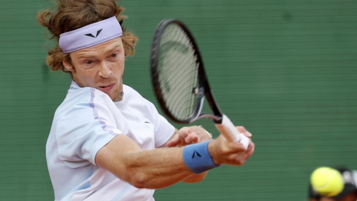 Rublev Wins Rolex Monte Carlo Masters Over Rune in Three Sets