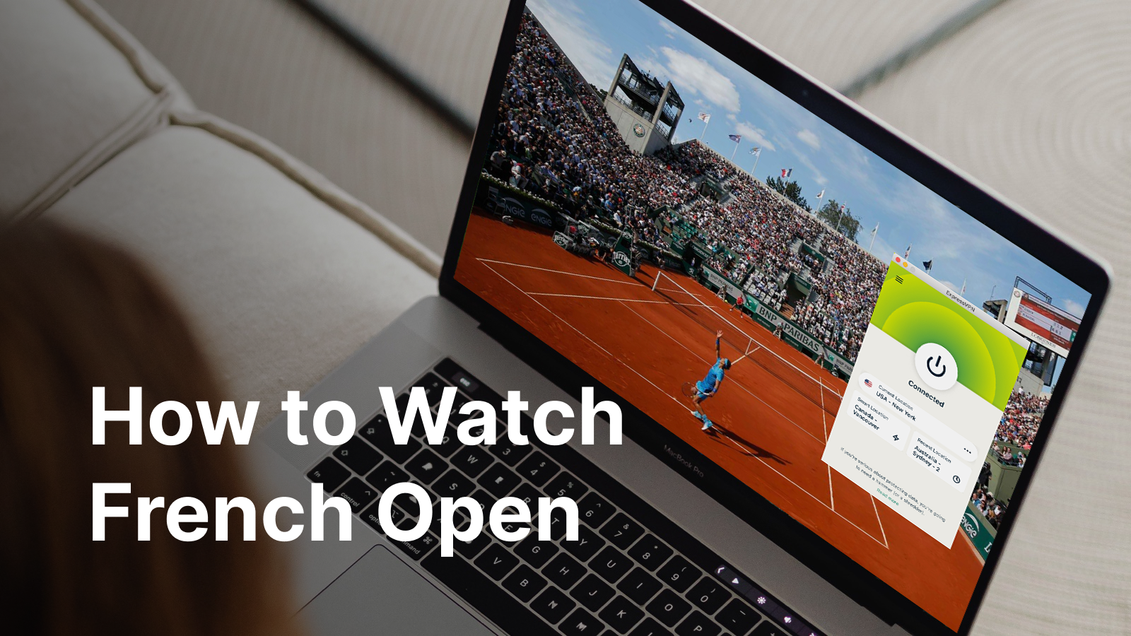 Livestream French Open 2023 for free