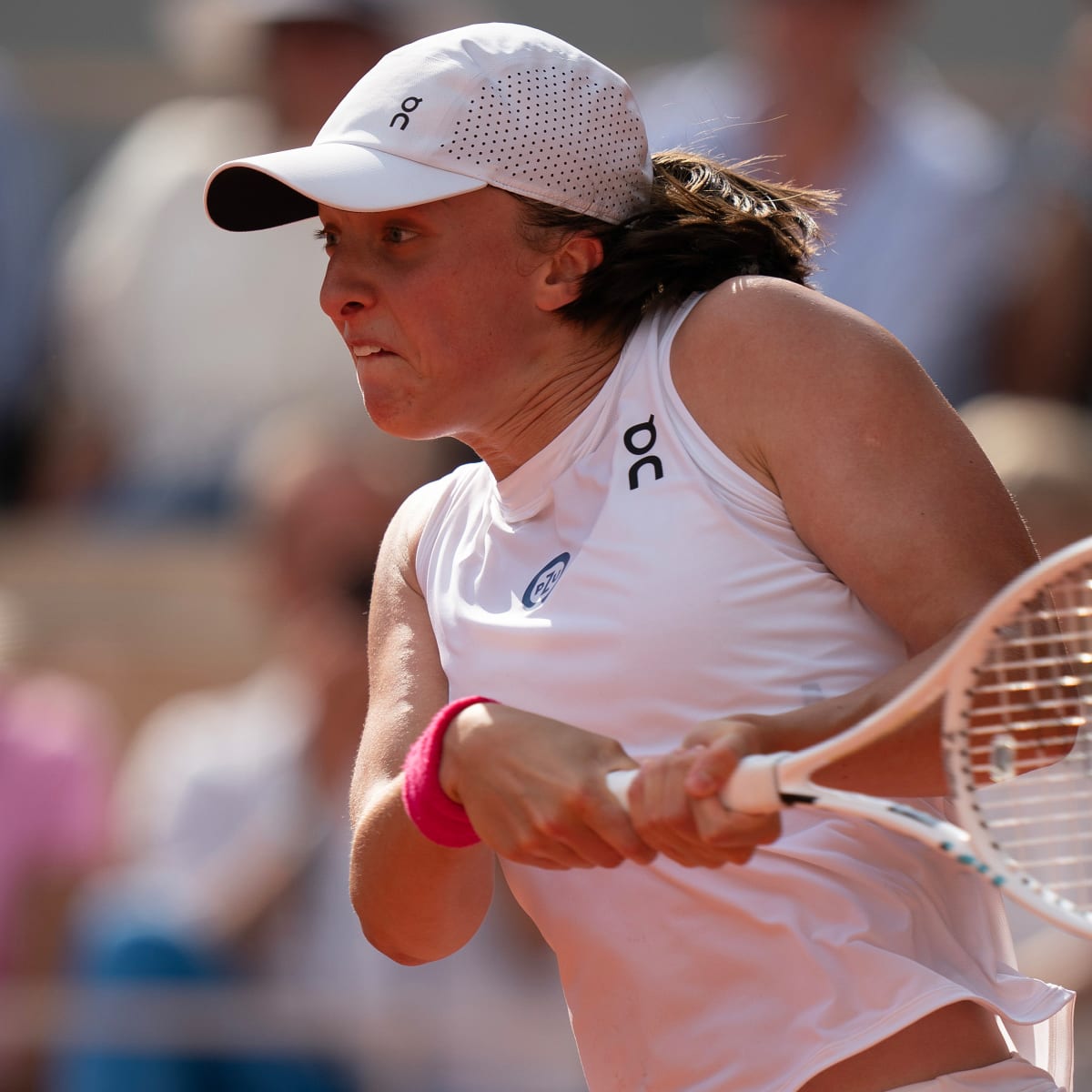 Iga Swiatek at the Madrid Open. WTA ATP Tour