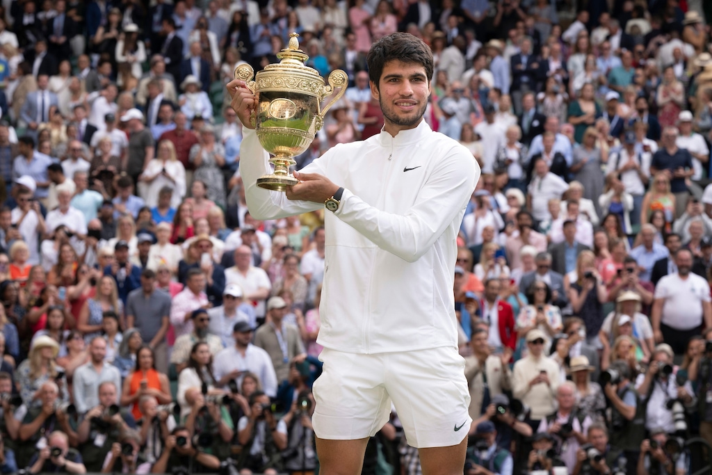 Rolex Testimonee Carlos Alcaraz Crowned the Champion of Wimbledon to Claim Second Grand Slam Title
