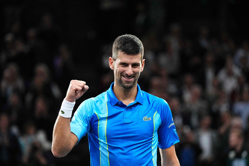 Djokovic to Face Dimitrov for Rolex Paris Masters Title