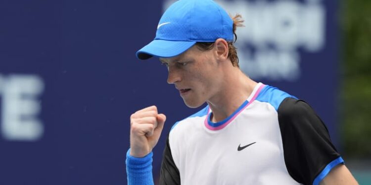 Sinner, Collins Reach Miami Open Semifinals