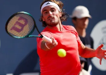 Stefanos Tsitsipas wins the Barcelona Open for his second title in a row. ATP Tour. BNP Paribas Open