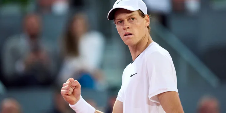 Jannik Sinner wins in Madrid.