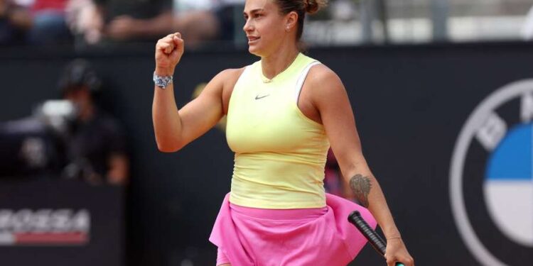 Sabalenka Italian Open.