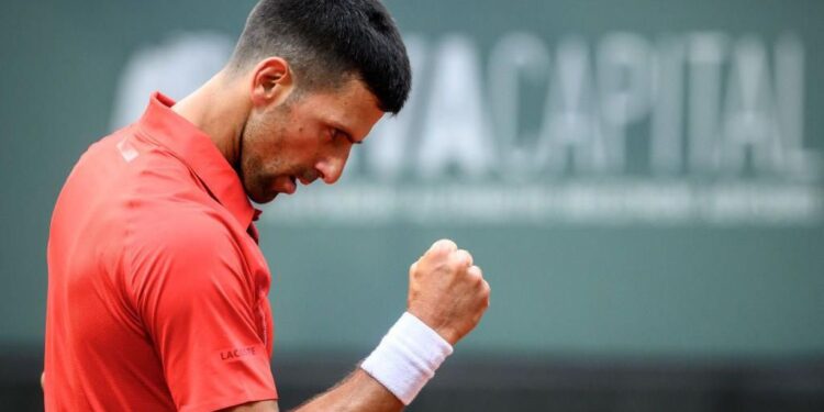 Djokovic in Geneva.