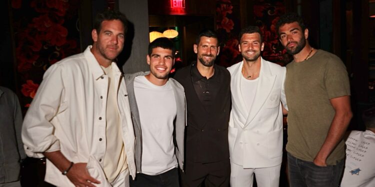 David Grutman and DraftKings Welcome Tennis Stars Djokovic, Sabalenka and Alcaraz to Gekko in Miami